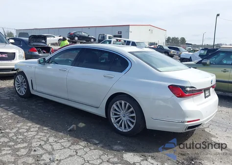 2020 BMW 740I z USA, uszkodzony, nr VIN WBA7T2C07LCD30198